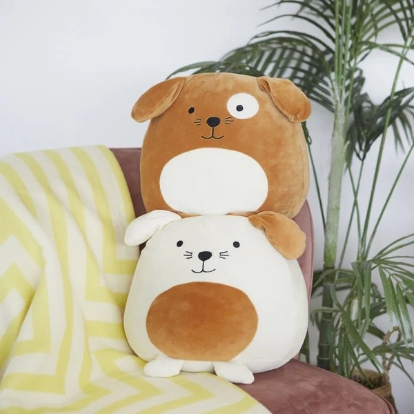 Coussin - Woof Marron