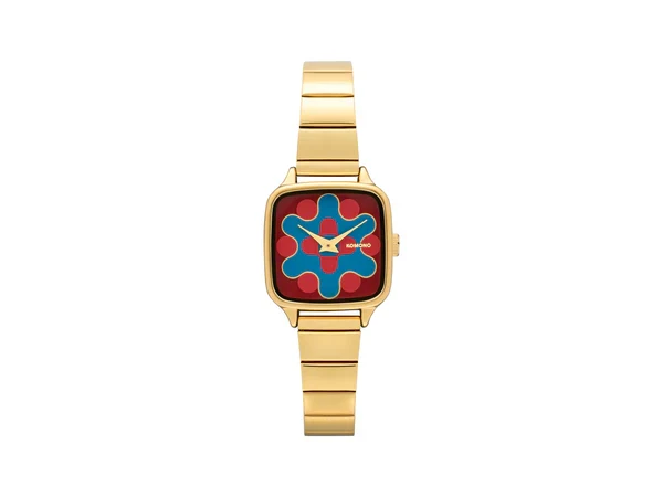 Montre Kate Aurora Trak Gold Maroon Blue