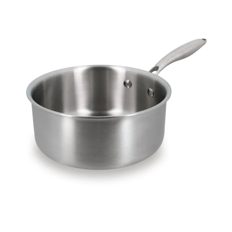 Casserole Trinox Ø18 cm en acier inoxydable triple couche