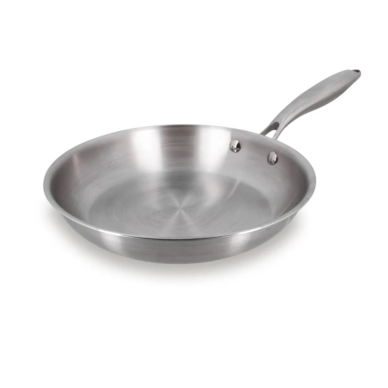 Poêle Trinox Ø24 cm en acier inoxydable triple couche