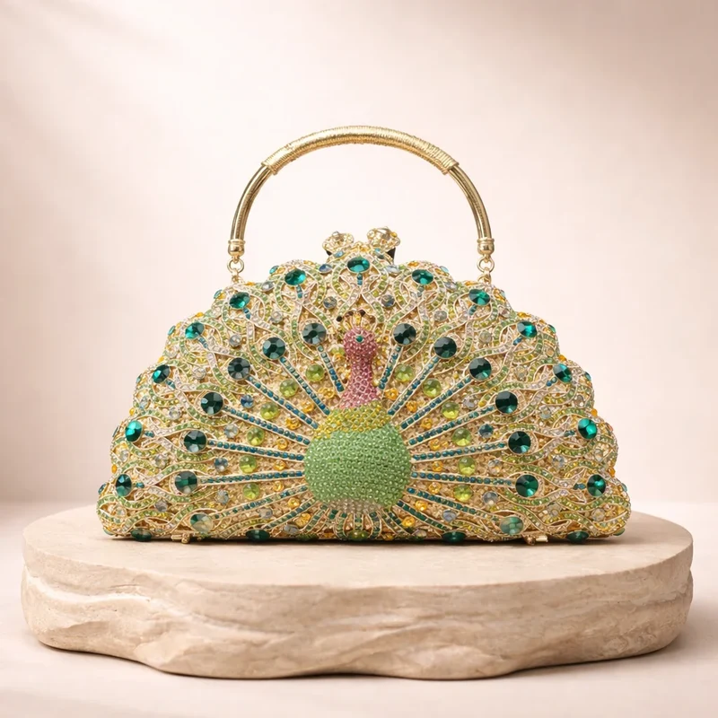 Sac de soirée femme structuré