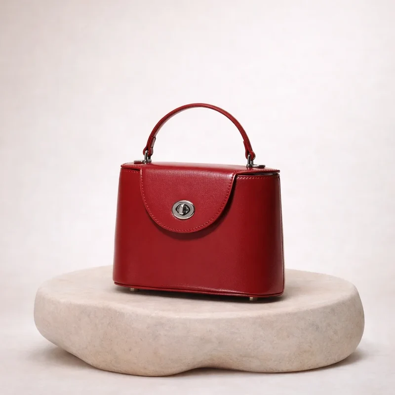 Vanity rouge bordeaux classique