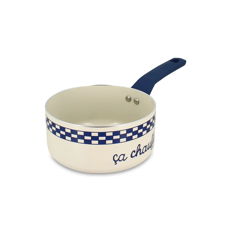 Casserole Ginette Ø18cm en aluminium recyclé avec revêtement antiadhésif sans PFAS