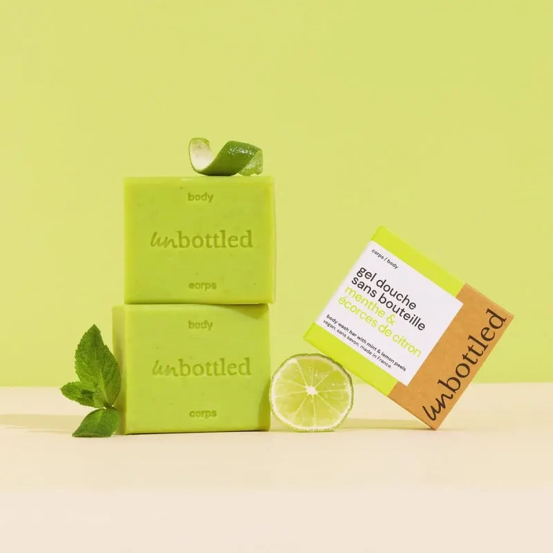 Gel Douche Solide - Menthe & Ecorces de Citron