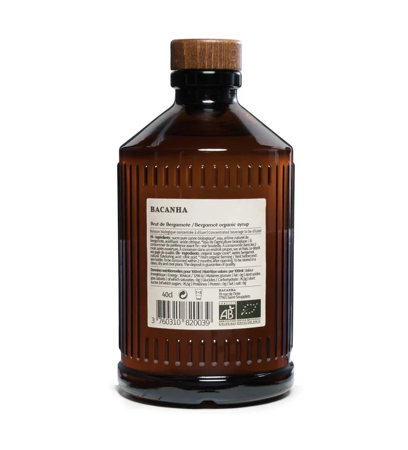 Sirop Brut - Bergamote
