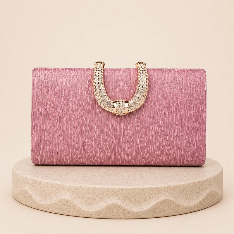 Pochette bijou tons lumineux
