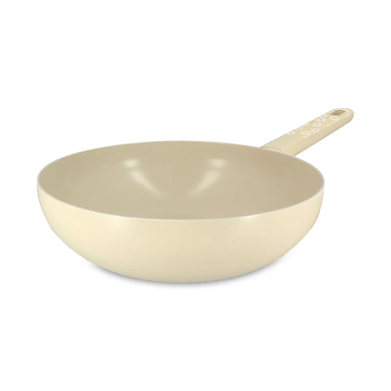 Wok Marguerite 28cm en aluminium