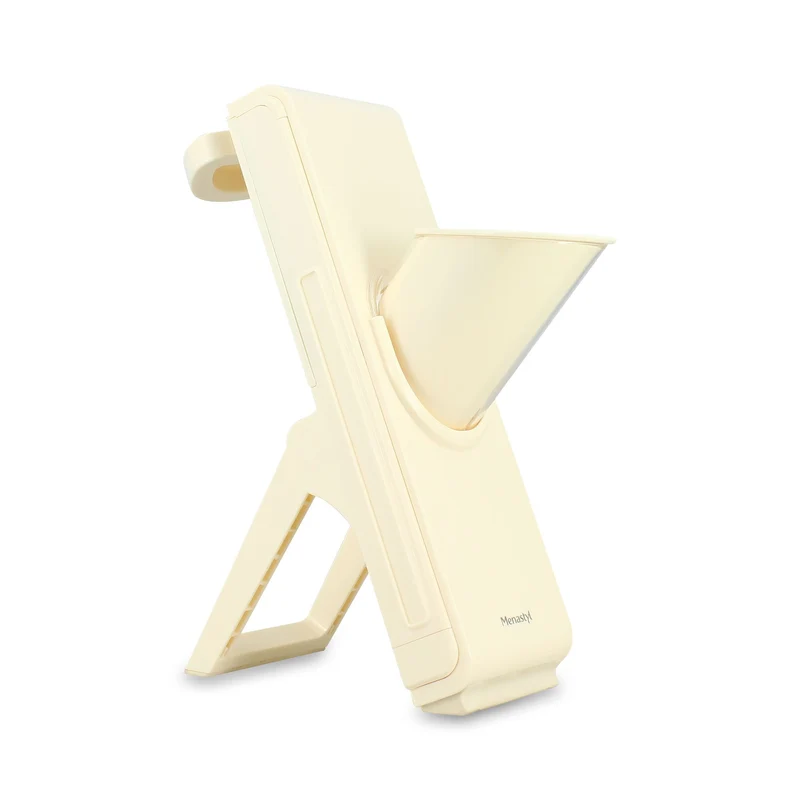Mandoline verticale en polypropylène et acier inoxydable