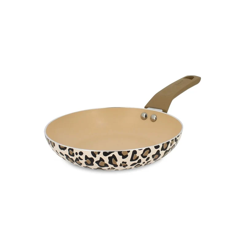 Poêle Léopard 20 cm en aluminium induction marron