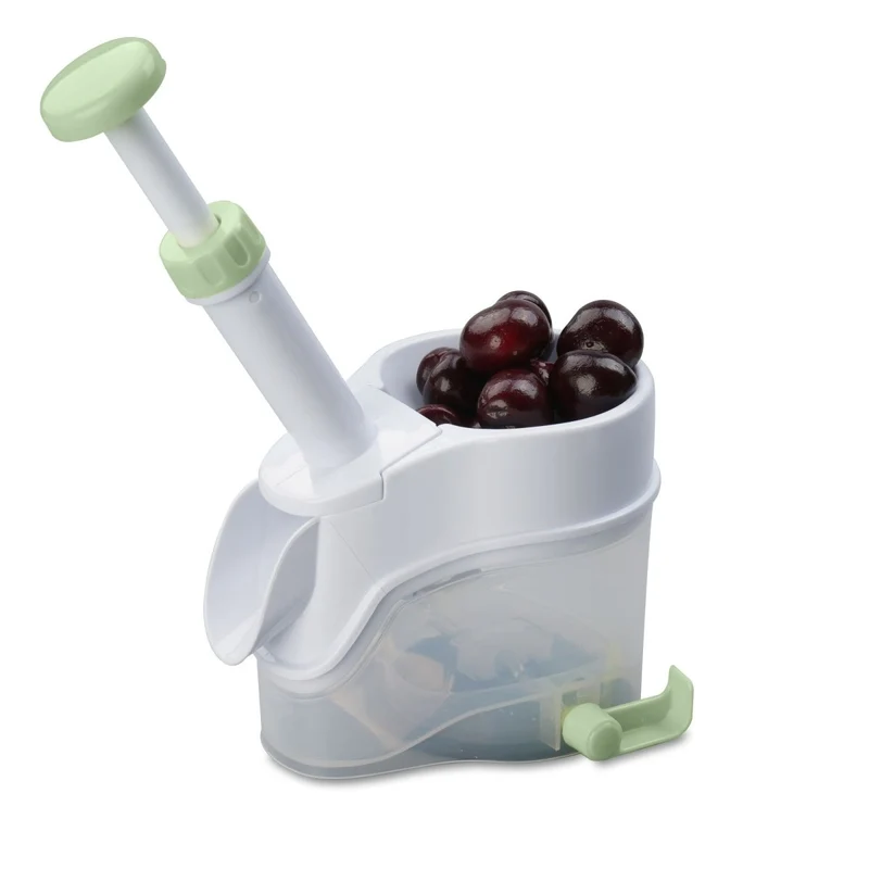 Dénoyauteur à cerises en plastique blanc