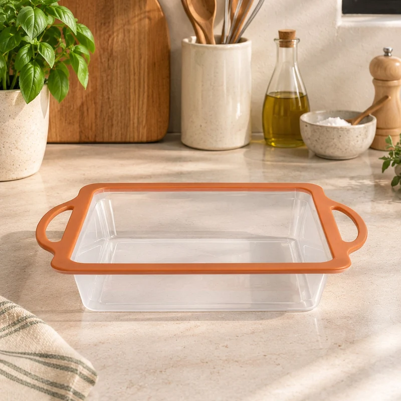 Moule à gâteau carré Mady 23x23cm en silicone et acier carbone