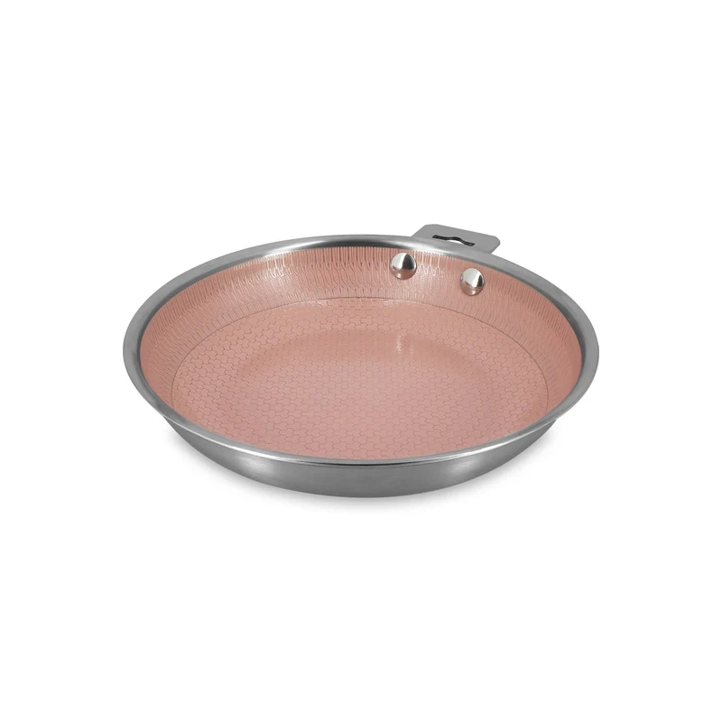 Poêle Aglaé 24cm en acier inoxydable