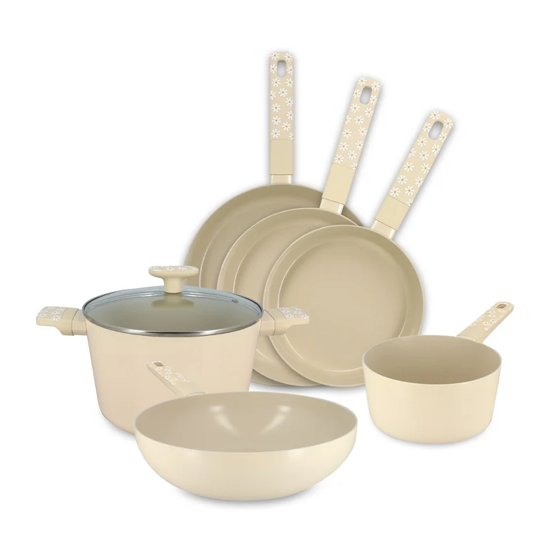 Lot de 6 pièces Marguerite en aluminium