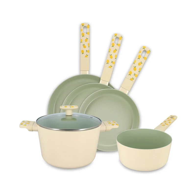 Set de 5 pièces Citron en aluminium