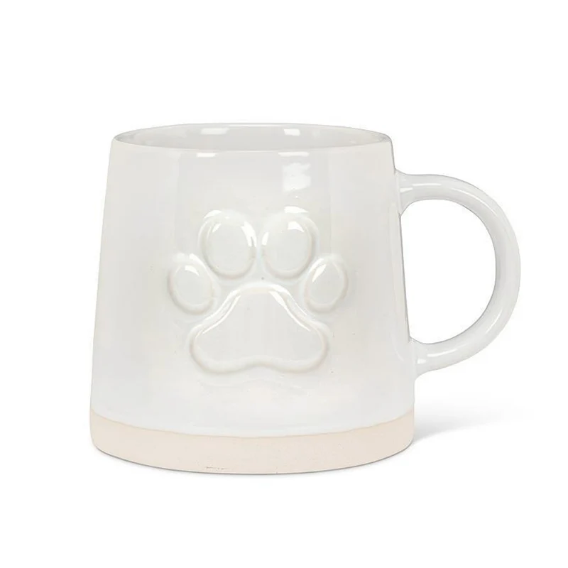 Tasse en grès - Patte de chat