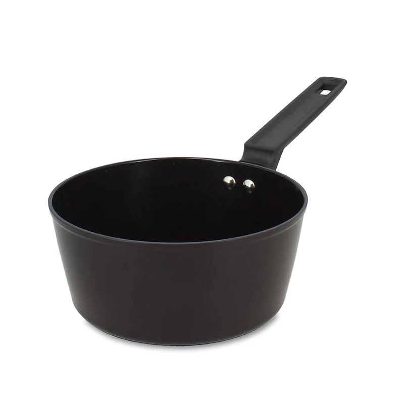 Casserole First 18 cm en aluminium noir