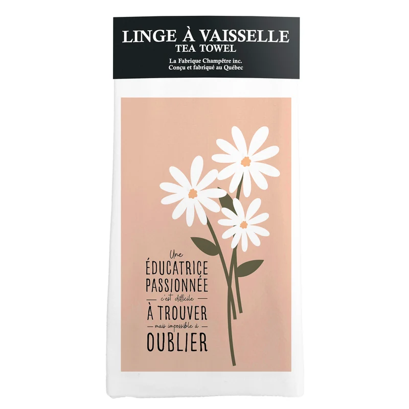 Linge à vaisselle - Éducatrice