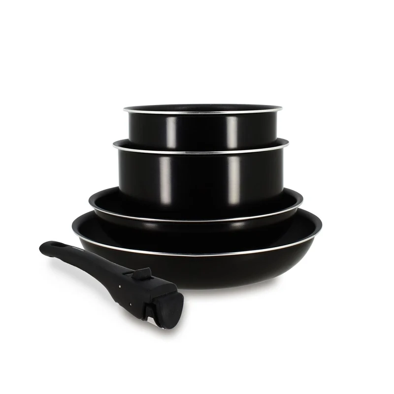 Set de 5 pièces Iris en Aluminium noir