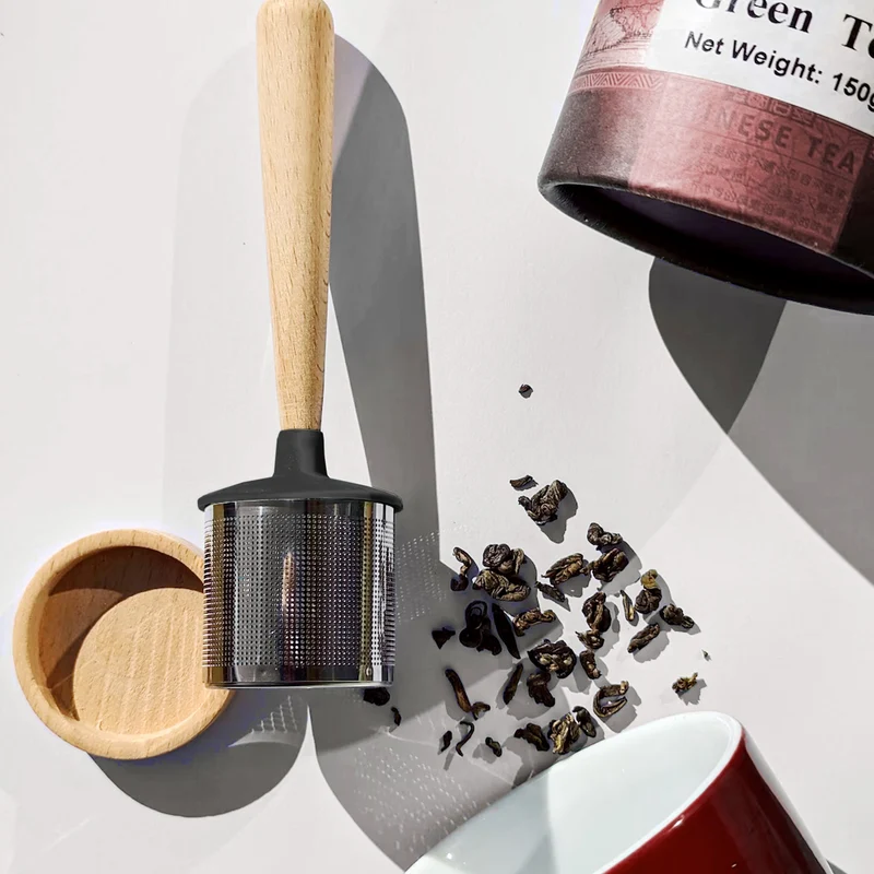 Infuseur à thé - Poignée de bois