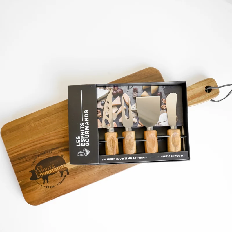 Duo cadeau - Planche & couteaux