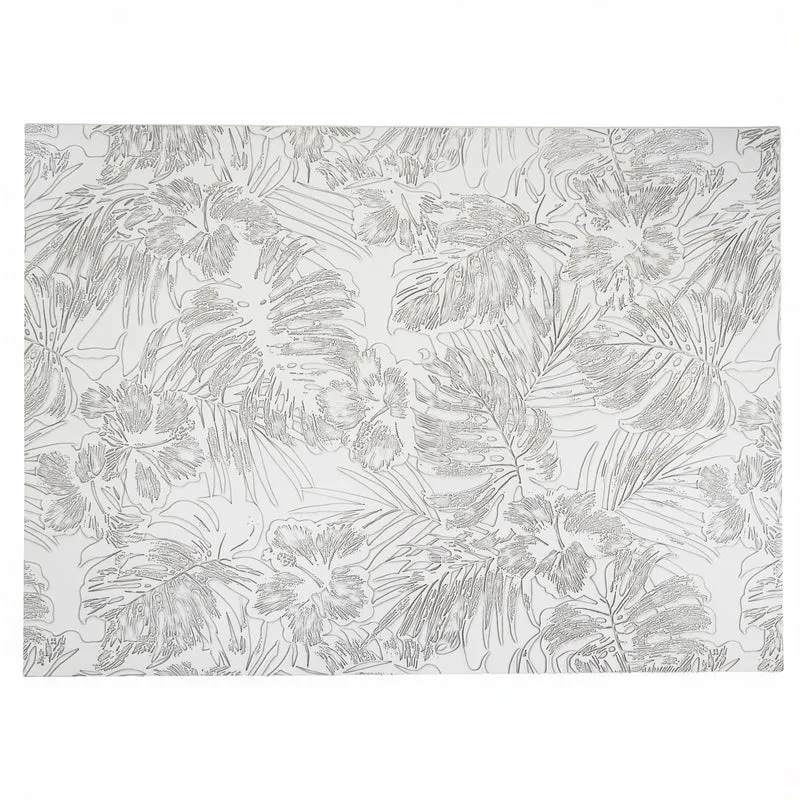 Napperon gris pâle - Hibiscus