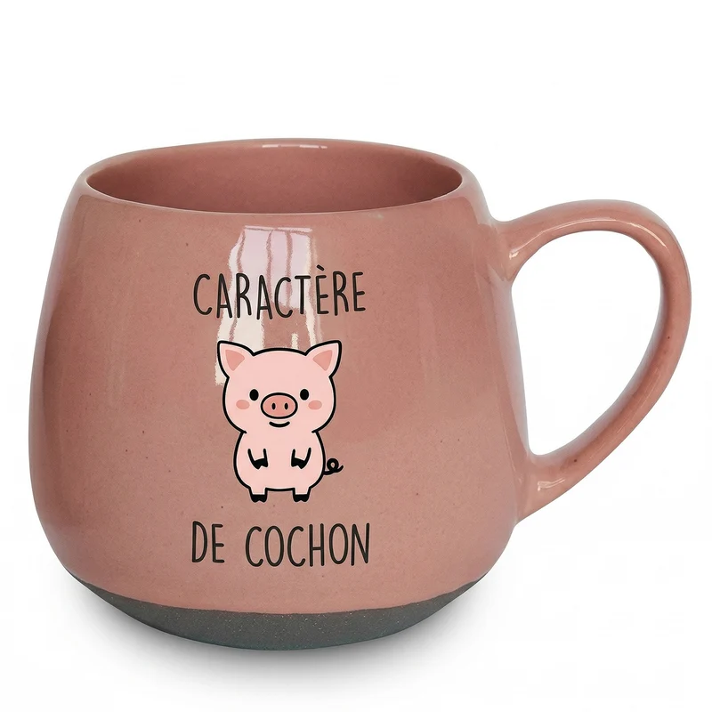 Tasse à café - Caractère de cochon