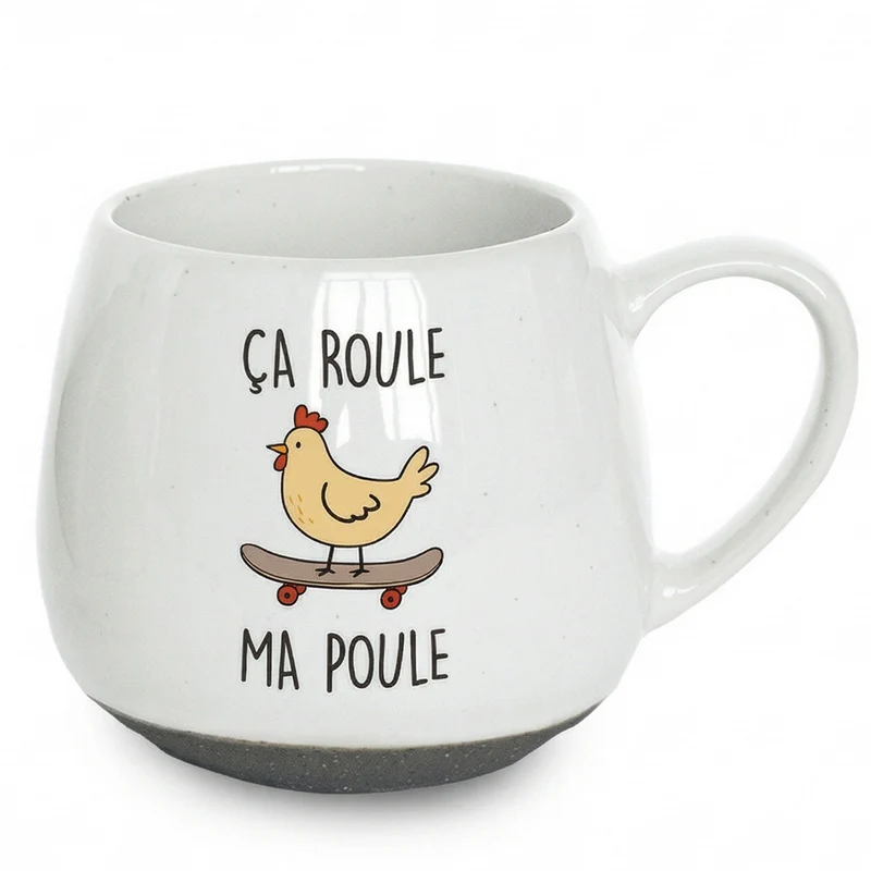 Tasse à café - Ça roule ma poule