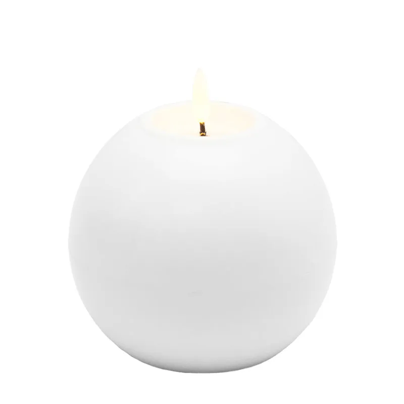 Chandelle LED en forme de boule