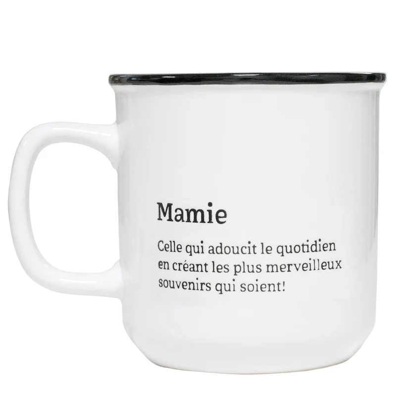 Tasse intérieur coloré - Mamie