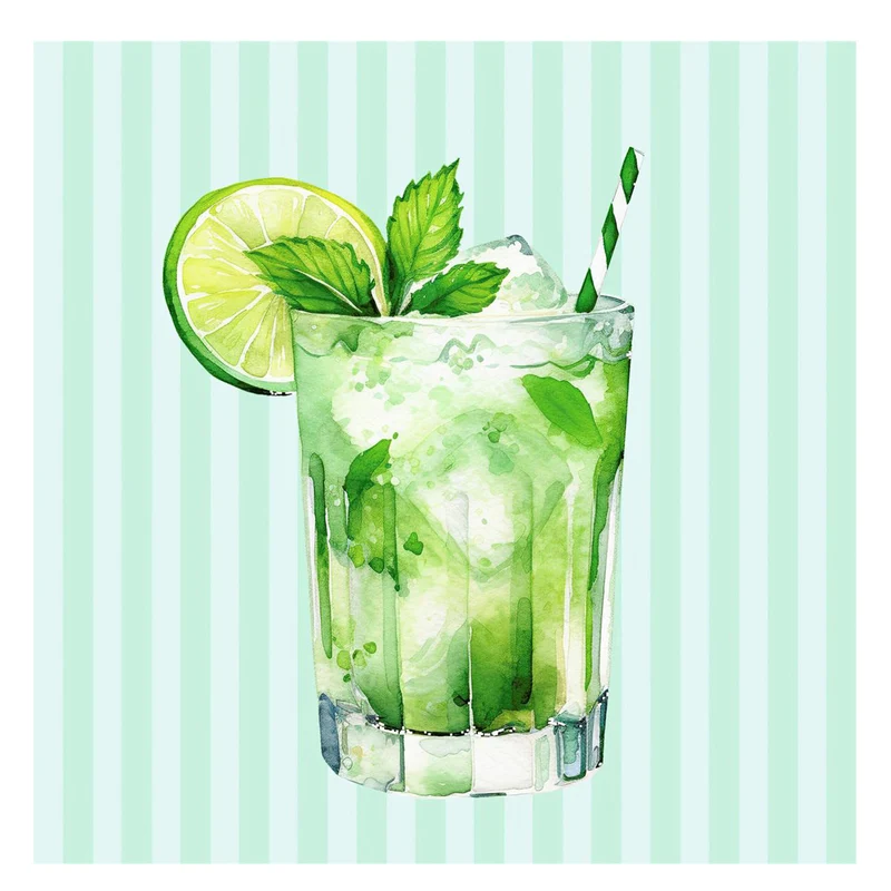Serviettes de table - Mojito
