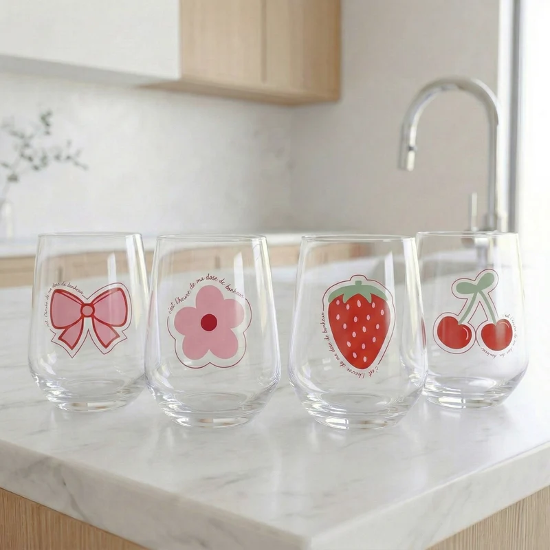 Ensemble de 4 verres à vin - Coquet