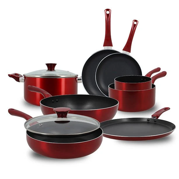 Set de 8 pièces Cerise en aluminium
