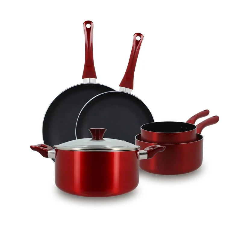 Set de 5 pièces Cerise en aluminium