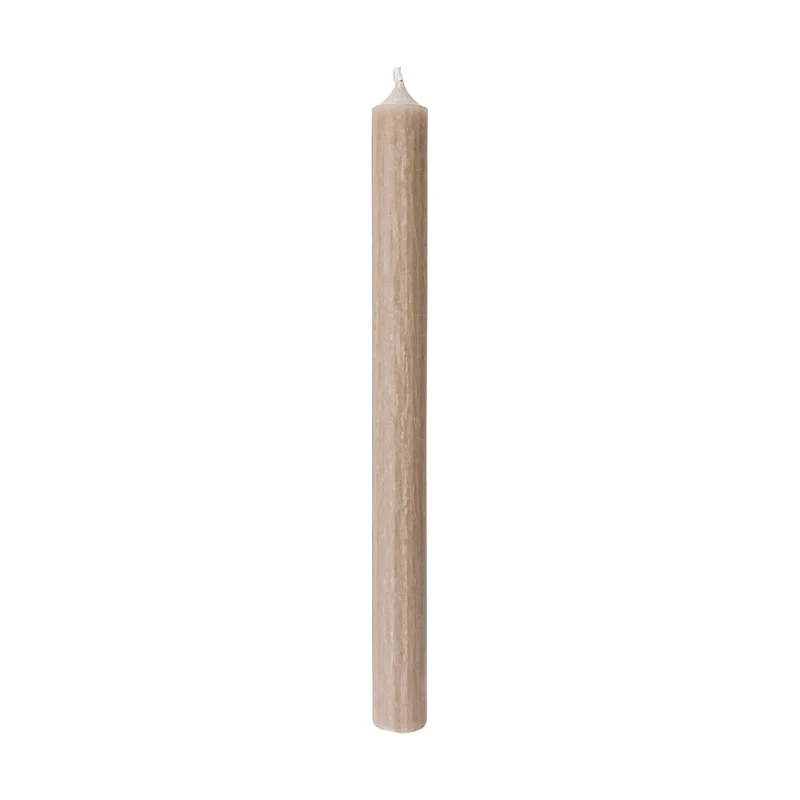 Bougie non parfumée - Taupe