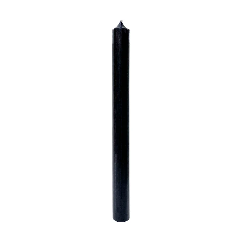 Bougie non parfumée - Noire