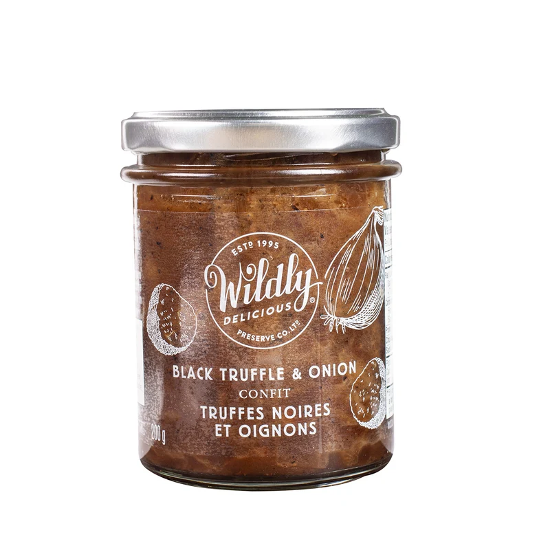 Confit de truffe noire et d'oignon au balsamique