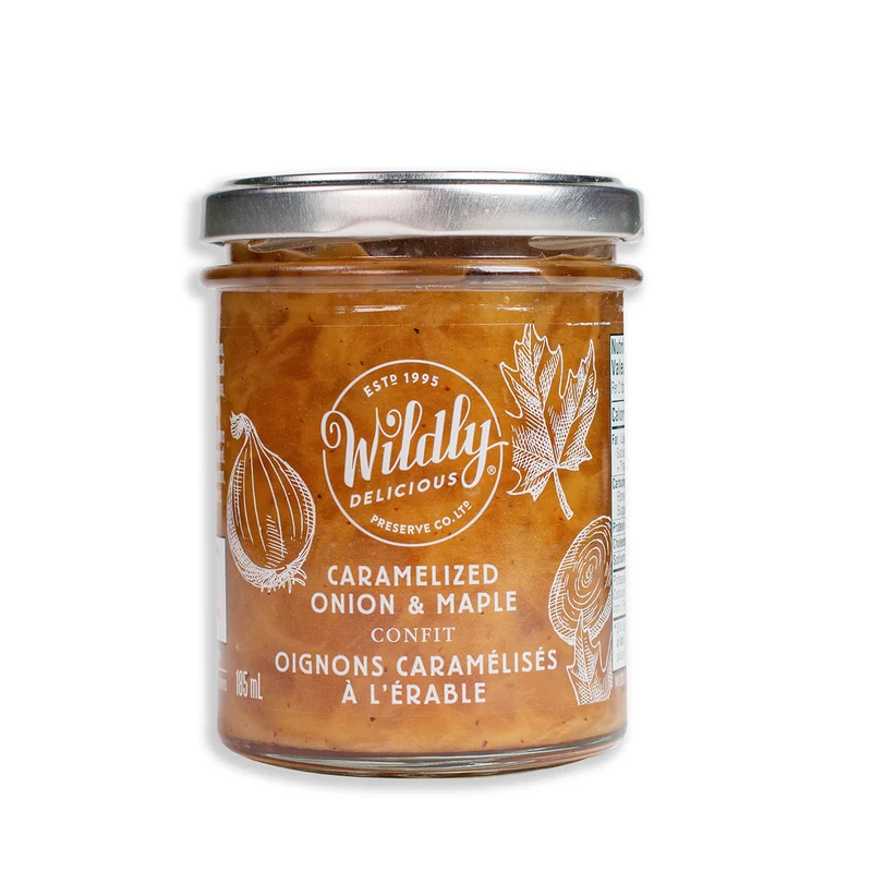 Confit d'oignon caramélisé à l'érable