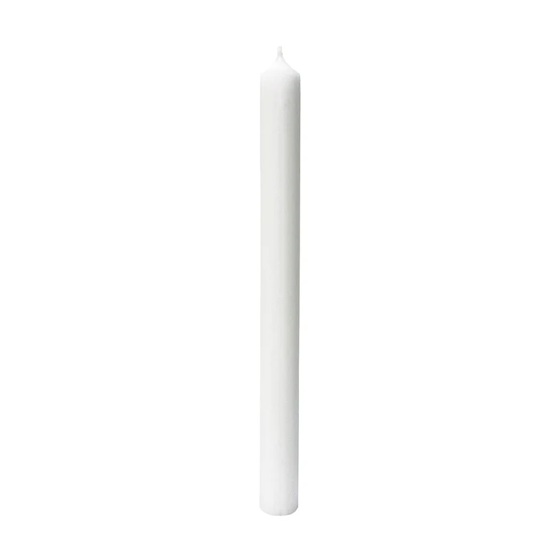 Bougie non parfumée - Blanche