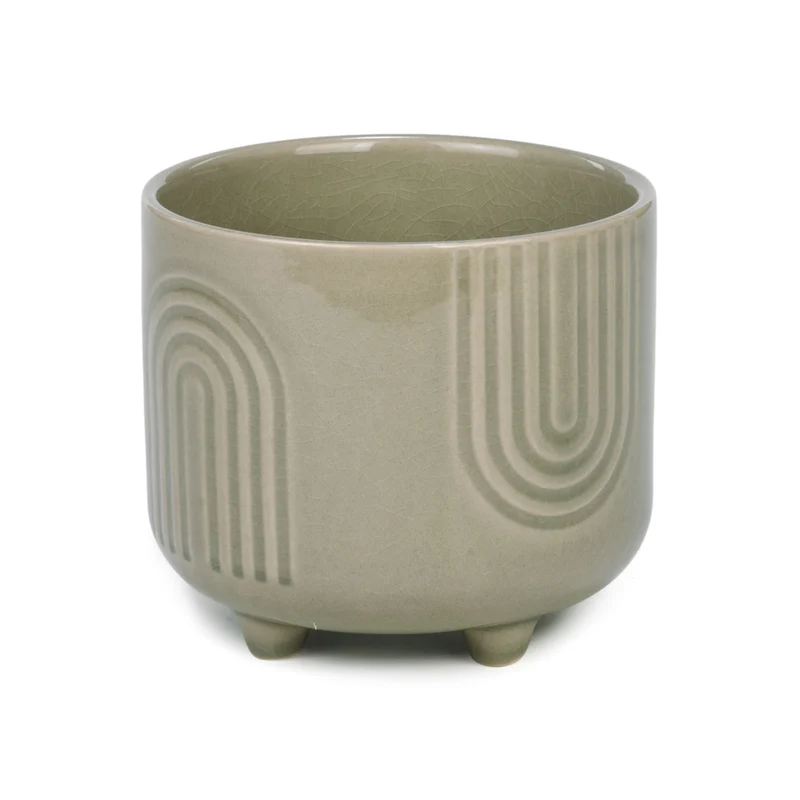 Pot sur pied - Arc-en-ciel kaki